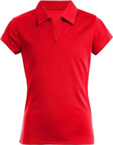 img 4 attached to 👚 Nautica School Uniform Sleeve Performance Girls' Clothing: High-Quality Tops, Tees & Blouses