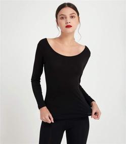 img 1 attached to Mcilia Ultrathin Baselayer Thermal Underwear Women's Clothing ~ Lingerie, Sleep & Lounge