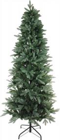 img 3 attached to Unlit 9' Slim Washington Frasier Artificial Christmas Tree - Northlight