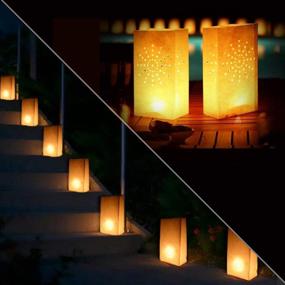 img 3 attached to Создайте настроение с помощью 20 беспламенных светодиодных свечей Tealight для свадеб, праздников и домашнего декора