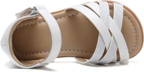 img 2 attached to 🌸 Felix Flora Girls Sandals: Stylish Toddler Girls' Shoes for Comfortable Flats