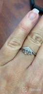 картинка 1 прикреплена к отзыву Серебряное кольцо с красивым цирконом для свадьбы BORUO от Christopher Yap
