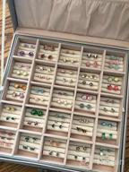 картинка 1 прикреплена к отзыву 50 Slot Misaya Earrings Jewelry Box: A Practical And Stylish Gift For Her от Luis Baker