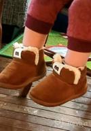 img 1 attached to KEESKY Toddler Winter Footwear Boys' ❄️ Shoes and Boots - Ideal for Winter Season review by Jesse Nell