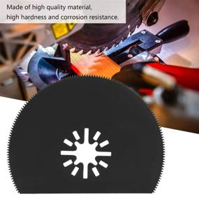 img 1 attached to 10-Piece High Carbon Steel Oscillating Saw Blade Kit For Diverse Cutting Applications