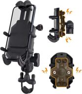 ultimate protection: windfrd anti vibration motorcycle phone mount – waterproof holder for harley davidson & handlebars логотип