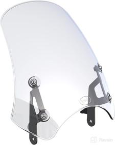 img 4 attached to Dart Marlin Flyscreen Windshield Guzzi Motorcycle & Powersports