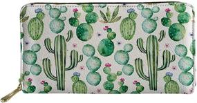 img 4 attached to DESIGNS Sunflower Printed Leather Womens Handbags & Wallets: Stylish Wallets with Floral Charm