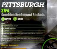 powerful impact: explore pittsburgh's 37 pc. combination impact sockets логотип