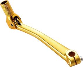 img 4 attached to 🏍️ GOOFIT 2-Inch Folding Gear Shifter Replacement for CRF50 CRF70 CRF XR50 XR70 50cc 70cc 90cc 110cc Dirt Pit Bike - Golden Color