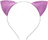 baobao glitter toddler headband hairband logo