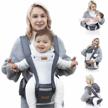 besrey baby carrier front facing holder, hip seat for walk, men carrier face in out ward,newborn toddler chest carrier women plus size, happy mom dad wrap kangaroo infant body carrier 360 logo