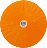 speedball 12 inch round universal pottery wheel bat, orange logo