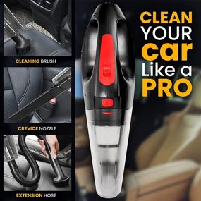 img 2 attached to 🚗 Autologics AutoLogics High Power Car Vacuum Cleaner - Handheld, Portable, Turbo Suction 14x6 RVC-700