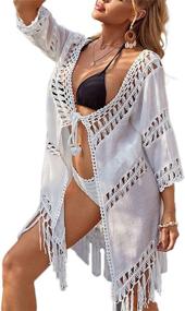 img 1 attached to 👙 Women's Swimsuit Bikini Swimwear Cardigan Clothing Collection at Swimsuits & Cover Ups