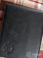 img 1 attached to Ultimate Minimalist Mens Leather Trifold Wallet: Sleek Design & Functionality review by Jignesh Shaffer