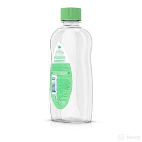 img 1 attached to Johnson's Baby Oil: Enriched with Aloe Vera and Vitamin E, 14 fl. oz for Nourishing Baby Skin
