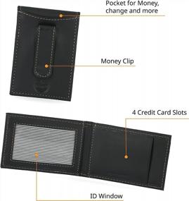 img 2 attached to 👝 Timberland Minimalist Front Pocket Wallet: A Sleek Men's Essential for Wallets, Card Cases & Money Organizers