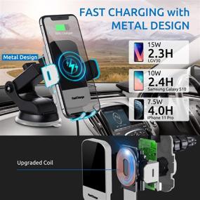 img 3 attached to Wireless Car Charger Car Electronics & Accessories via Car Electronics Accessories