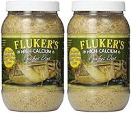 flukers high calcium cricket diet pack logo