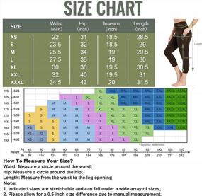 img 1 attached to Capri Yoga Pants For Women With High Waist And Pockets - Ideal For Workouts, Running, And High-Days