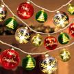 26ft battery-powered christmas tree lights w/ 8 modes & 25 led fairy ornaments - indoor/outdoor decorations logo