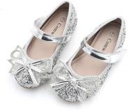 туфли для девочек comway toddler ballerina wedding dsd 1 silver ~ балетки логотип