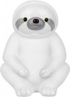 ceramic sloth piggy bank - perfect birthday gift for kids, 7.87 x 5.9 inches логотип