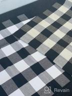 img 1 attached to Stylish And Durable 3'X5' Buffalo Plaid Rug For Indoors And Outdoors By SHACOS review by Adrian Smart
