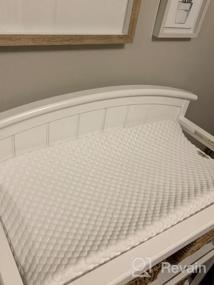 img 5 attached to White Bamboo Baby Changing Pad Cover: Ultra Soft And Comfortable By BlueSnail - Perfect For Your Little One'S Nursery