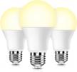 3 pack led grow light bulbs, neporal a19 9w 75w equivalent full spectrum plant growing lights for indoor plants seedlings budding flowering & extension growth, warm white plant light bulbs. logo