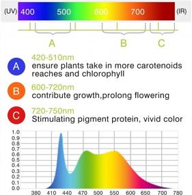 img 1 attached to 3 Pack LED Grow Light Bulbs, Neporal A19 9W 75W Equivalent Full Spectrum Plant Growing Lights For Indoor Plants Seedlings Budding Flowering & Extension Growth, Warm White Plant Light Bulbs.