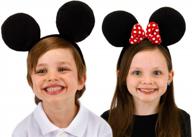 magical disney mickey and minnie ears headband set for costumes and cosplay logo
