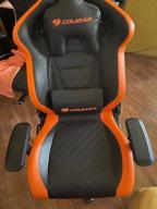 img 1 attached to Gaming chair COUGAR Armor Titan, upholstery: imitation leather, color: black review by Kiril Tankard ᠌