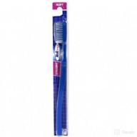 colorful medium straight toothbrush: full coverage for a superior clean logo