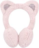 kids' ear muffs with bear ears and tie dye winter fleece for cold weather - luckybunny logo