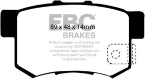 img 3 attached to EBC Brakes DP41193R Yellowstuff Street