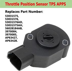 img 3 attached to 3970085 Throttle Position Sensor TPS APPS - Dodge Ram 2500/3500 Cummins Diesel 5.9L (98-04) - Replacement 53031575AH, 53031576AD, AP63427