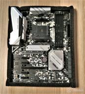 img 1 attached to ASRock B450 Steel Legend Motherboard with AMD Promontory B450 and DDR4 🔧 Support for Quad CrossFireX, SATA3 & USB3.1, M.2, A&GbE, and ATX Form Factor. review by Aashit Patel (Mansu) ᠌