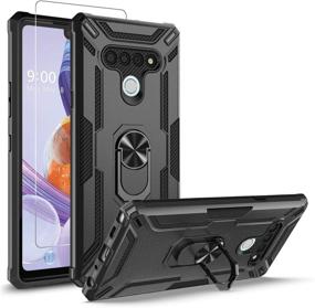 img 4 attached to GORGCASE Protector Ударопрочный, вращающийся на 360 ° Protective