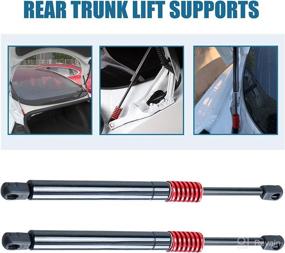 img 2 attached to 🚗 Pair of Automatic Rear Trunk Lift Supports Struts for Tesla Model 3