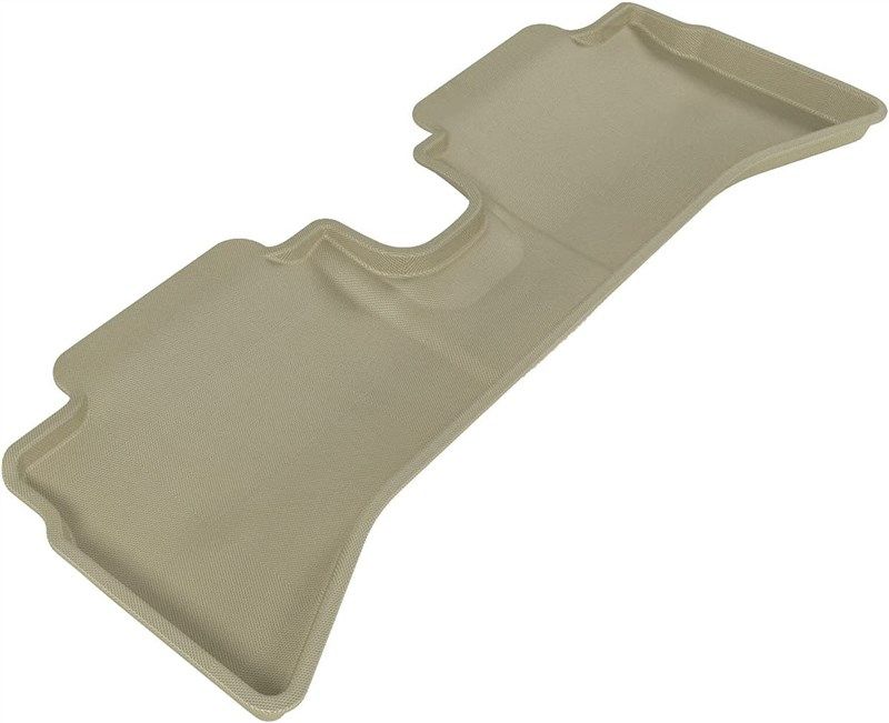 3d maxpider second row custom fit all-weather floor mat for select toyota prius c models - kagu rubber (tan) 로고