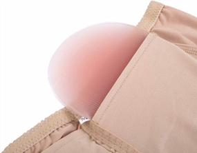 img 3 attached to SAYFUT Removable Silicone Padded Butt Hip Enhancer Shaper Panties Underwear