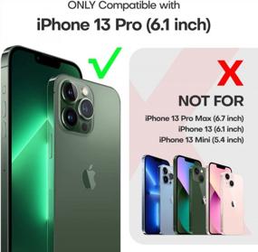 img 3 attached to Protect Your IPhone 13 Pro With TAURI'S 5 In 1 Case: Durable, Shockproof, And Stylish In Alpine Green