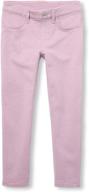 👚 girls' clothing: the children's place lavender french jeggings, pants & capris logo