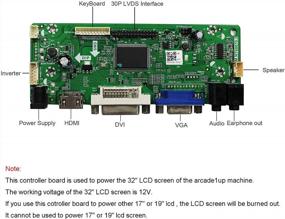 img 3 attached to Контроллер VSDISPLAY M NT68676, совместимый с 1920x1080, 32 дюйма, LCD