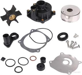 img 4 attached to 🔧 Tutor Auto Water Pump Repair Kit with Housing Replacement for Johnson Evinrude V4 V6 V8 Outboard Motor - 85-300HP Parts, Replace 5001594 5001595 18-3392 390768 391637 392750 393082 395060 395062 435447