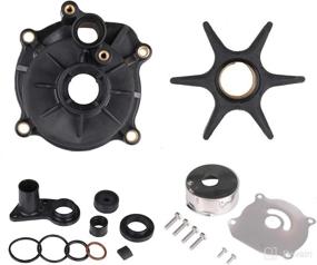 img 3 attached to 🔧 Tutor Auto Water Pump Repair Kit with Housing Replacement for Johnson Evinrude V4 V6 V8 Outboard Motor - 85-300HP Parts, Replace 5001594 5001595 18-3392 390768 391637 392750 393082 395060 395062 435447