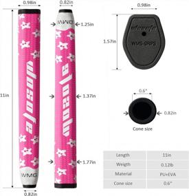 img 2 attached to Get Better Grip On Your Game With Zenesty'S Anti-Slip Golf Putter Grips - Lightweight, Colorful, And Comfortable For Men And Women