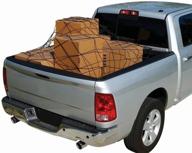 🚚 truck pickup trunk net cargo bed tie down hooks - compact size 60&#34; x 78&#34; - brand new logo